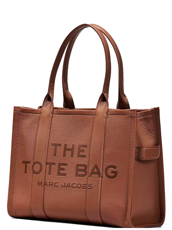 Marc Jacobs The Leather Large Tote Bag, Argan Oil